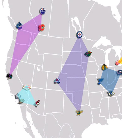 Illustration for article titled How A 32-Team NHL Might Look
